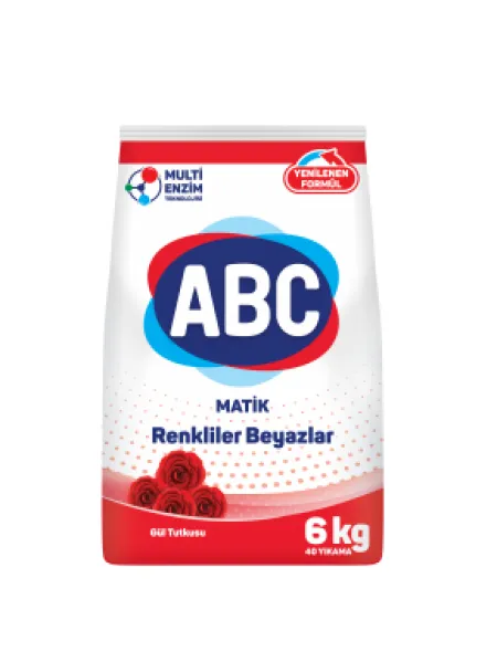 ABC Powder Detergent Rose Passion 6 kg