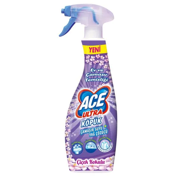 Ace Ultra Foam Bleacher Spray Floral Scented 700 ml
