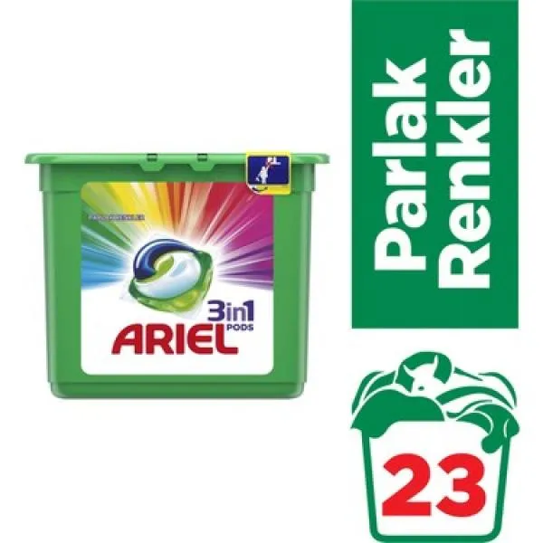 Ariel Capsul Bright Color 23 pc