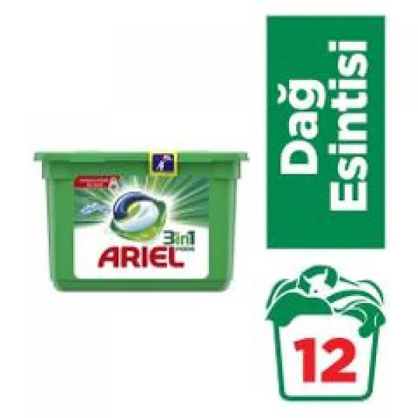 Ariel Capsul Mountain Breeze 12 pc