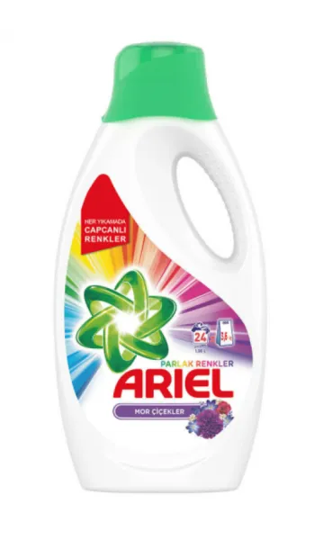 Ariel Gel Purple Flowers 1560 ml