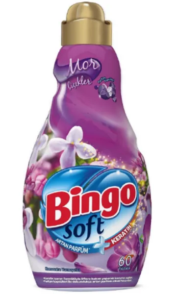 Bingo Concentrated Softener Purple Flowers 1440 ml