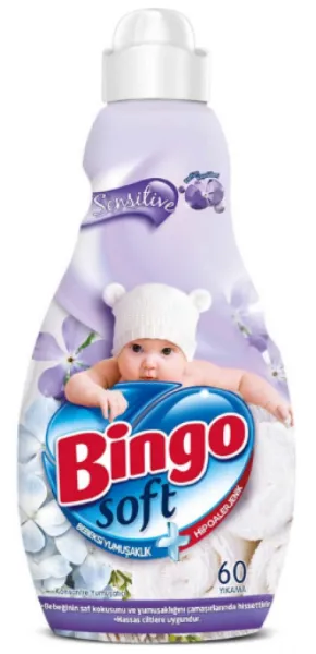 Bingo Concentrated Softener Sensitive 1440 ml