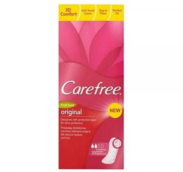 Carefree Daily Pad Original Fresh 20 pc