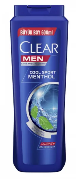 Clear Men Cool Sport Menthol Shampoo 600 ml