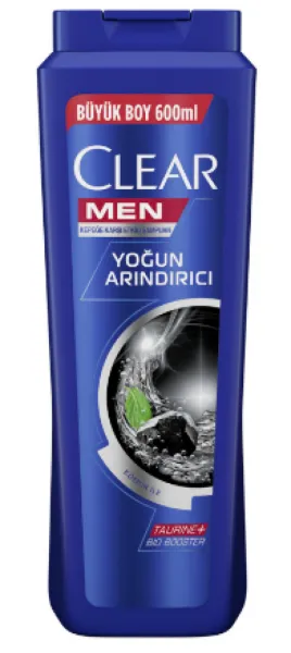 Clear Men Intense Purifying Shampoo 600 ml
