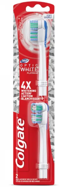 Colgate 360 ​​Battery Optic White Toothbrush 1 pcs