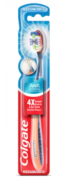 Colgate 360 ​​Interdental Toothbrush 1 pcs