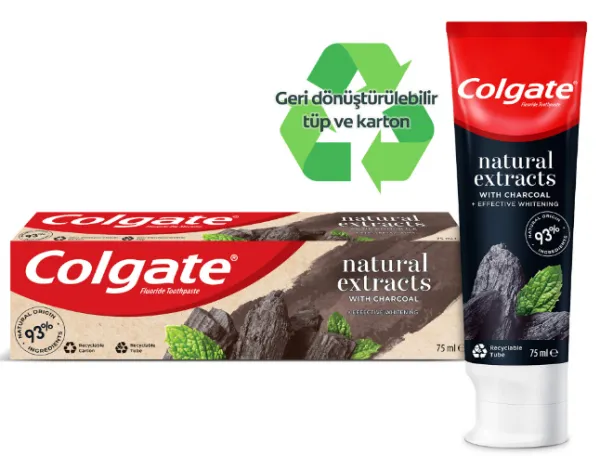 Colgate Natural Extracts Activated Charcoal 75 ml