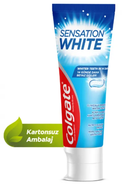Colgate Sensation White Carton Free 75 ml