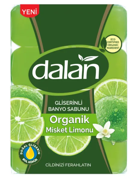 Dalan Glycerin Organic Lime Bath Soap 600 gr