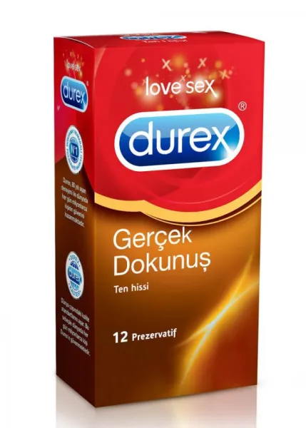 Durex Condom Closer Feelings Real Touch 12 pc
