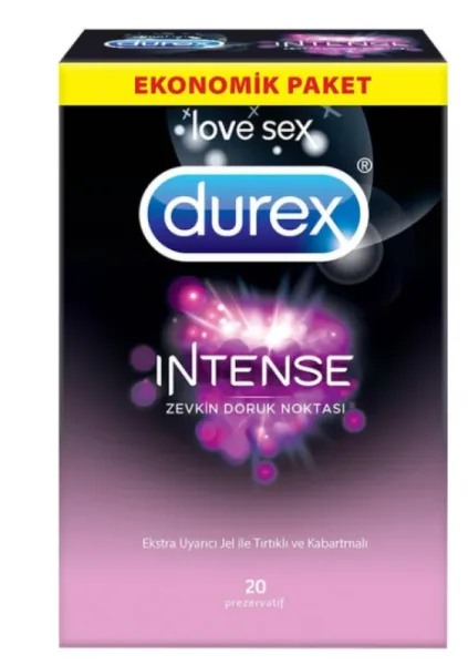 Durex Condom Intense 20 pc