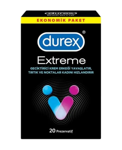 Durex Condom Longer Performance Extreme 20 pc