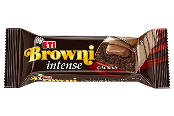 ETİ Browni Intense Chocolate Coated Cream Filled Cake 50 gr