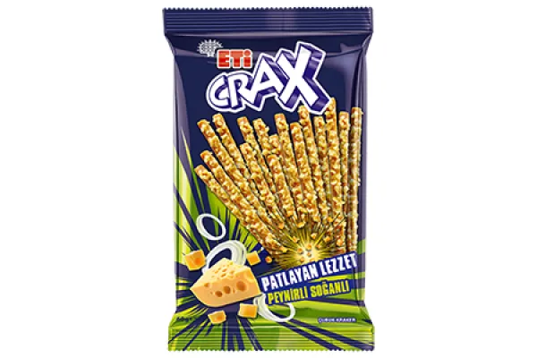 ETİ Crax Flavor Bomb Cheese Onion Stick Craker 70 gr