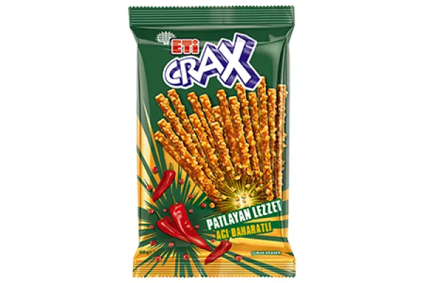 ETİ Crax Flavor Bomb Hot Spicy Stick Craker 70 gr