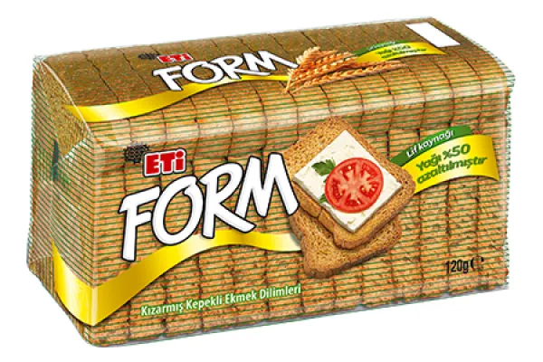 ETİ Form Sliced Bran Rusks 120 gr