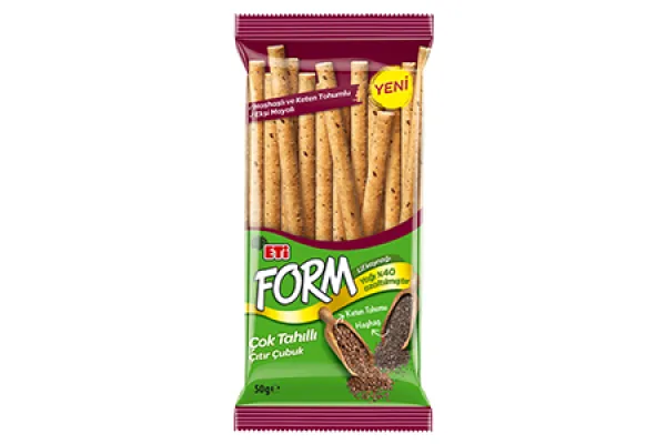 ETİ Form Stick Cracker with Flax Seed 50 gr