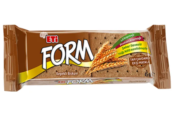 ETİ Form Wheat Biscuit with Whole Rye and Sour Yeast 45 gr