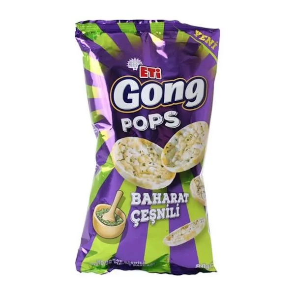 ETİ Gong Pops Spicy Flavor 50 gr