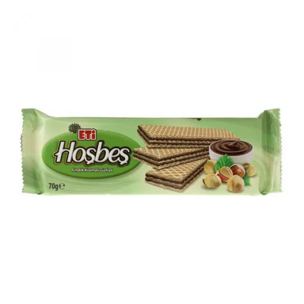 ETİ Hoşbeş Wafer Hazelnut 70 gr