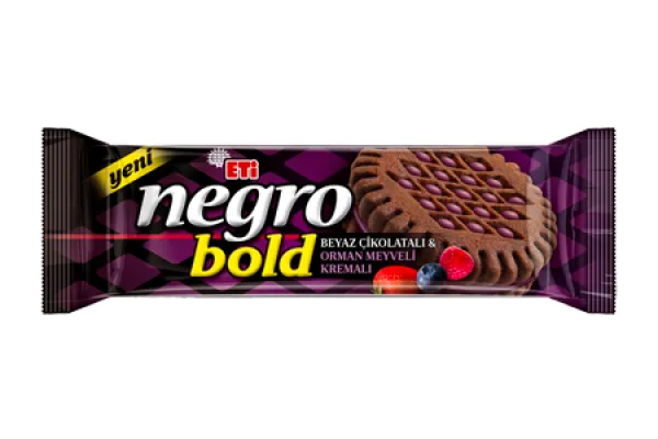 ETİ Negro Bold White Chocolate & Forest Fruit 100 gr