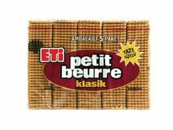 ETİ Petit Beurre Biscuit Classic 1000 gr