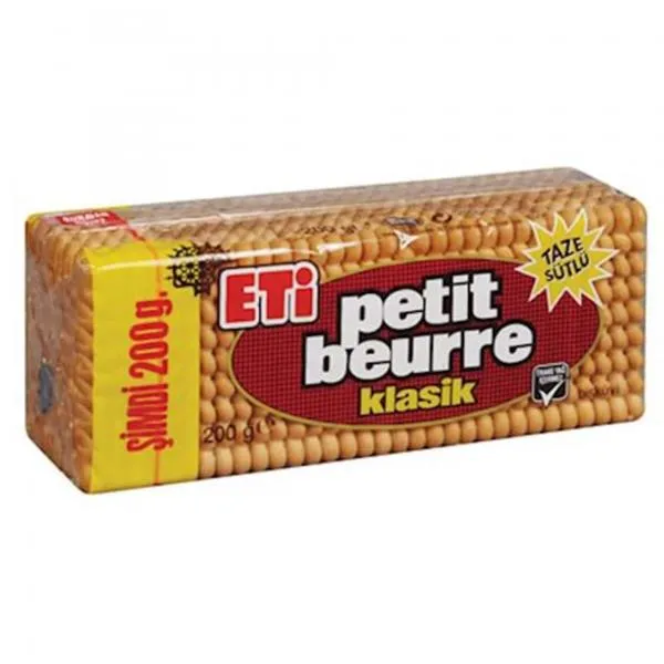 ETİ Petit Beurre Biscuit Classic 200 gr