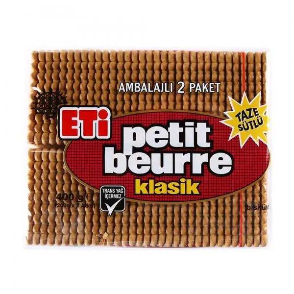 ETİ Petit Beurre Biscuit Classic 400 gr