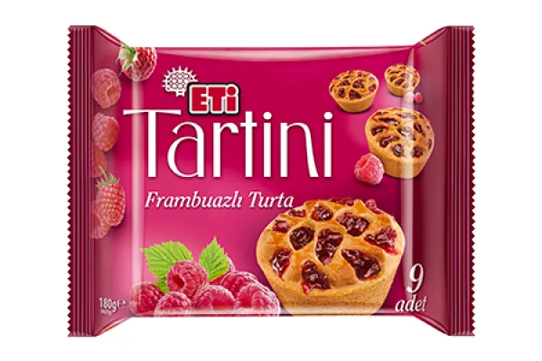 ETİ Tartini Tart with Raspberry 171 gr