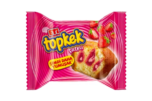 ETİ Topkek Cake With Strawberry 35 gr