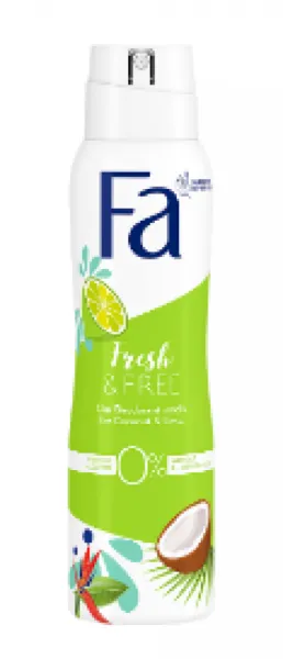 Fa Deosprey Freshfree Lime&Coconut 150 ml