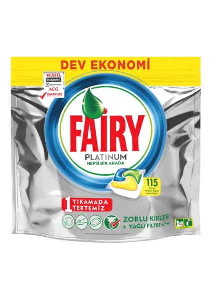 Fairy Tabs Platinum 115 pcs