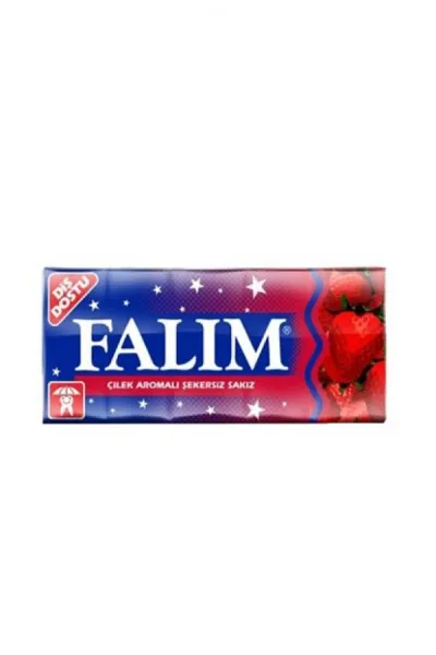 Falım Sugar Free Cheving Gum Strawberry 5 pc