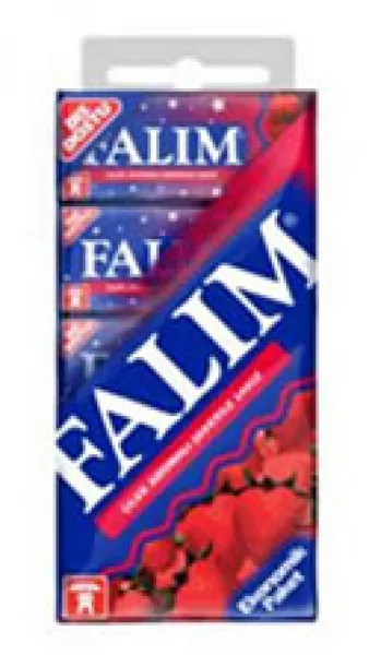 Falım Sugar Free Cheving Gum Strawberry Multipack 1x5x5 pc