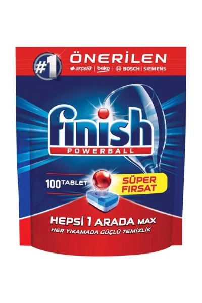 Finish All in One Degreaser Lemon Scented 100 pc