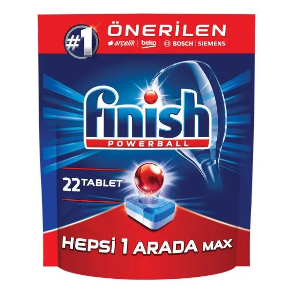 Finish All in One Max Original 22 pc