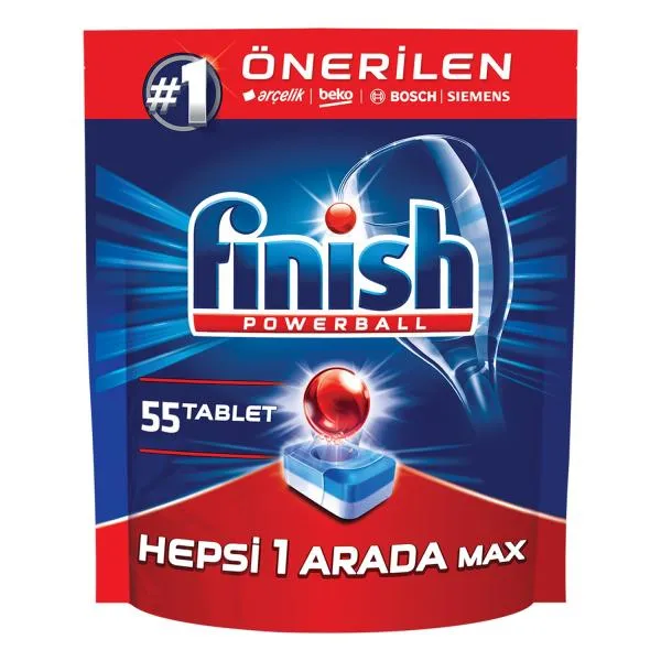 Finish All in One Max Original 55 pc