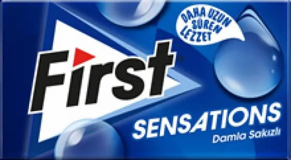 First Chewing Gum Sensations Gum Mastic 27 gr