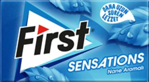 First Chewing Gum Sensations Mint 27 gr
