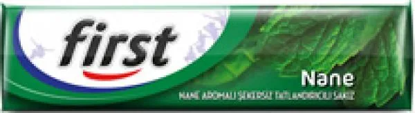 First Chewing Gum Stick Green Mint 13.5 gr