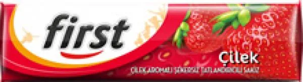 First Chewing Gum Stick Strawberry 13.5 gr