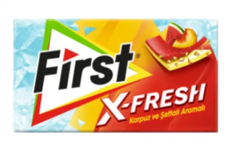 First Chewing Gum X Fresh Watermelon&Peach 27 gr