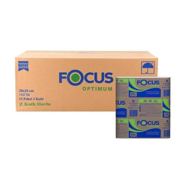 Focus Napkin Z Folder 150 pc