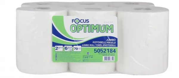 Focus Towel Optimum Jumbo Roll Tower (Photocell) 6 pc