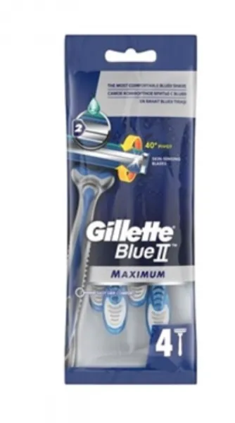 Gillette Blue II Disposable Maximum 4 pc