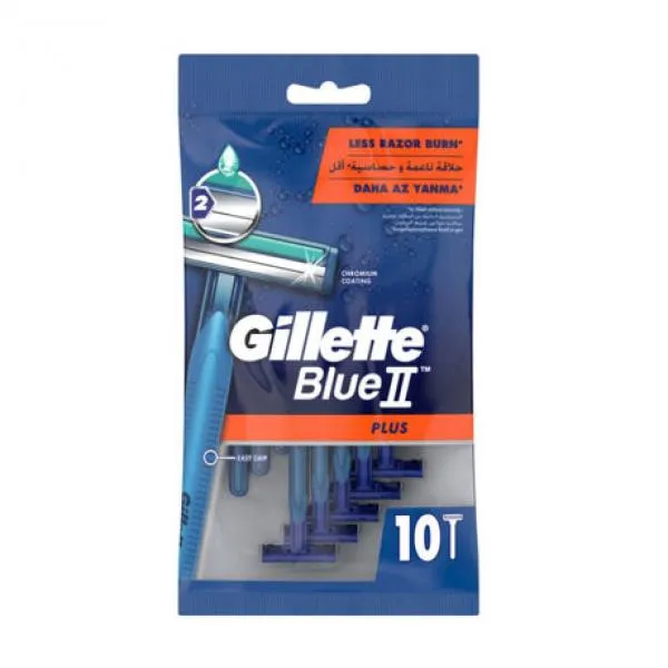 Gillette Blue II Plus Disposable 10 pc