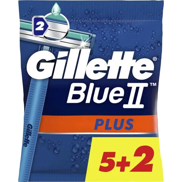 Gillette Blue II Plus Disposable 7 pc