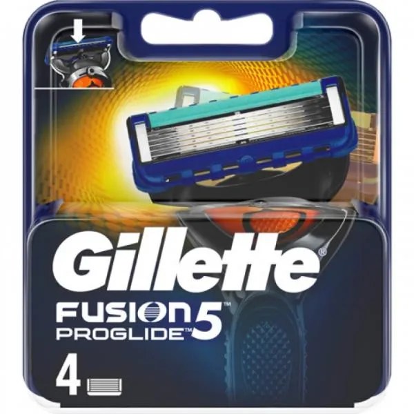 Gillette Fusion Proglide Blades 4 pc